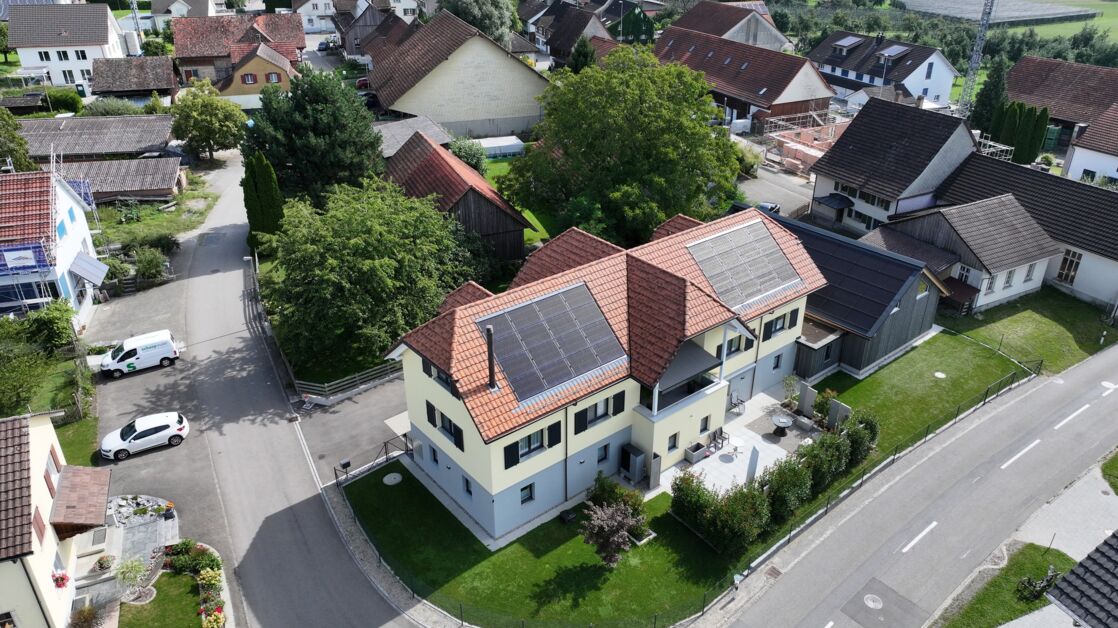 Referenzobjekt Photovoltaik, Wohnhaus in Kümmersthausen