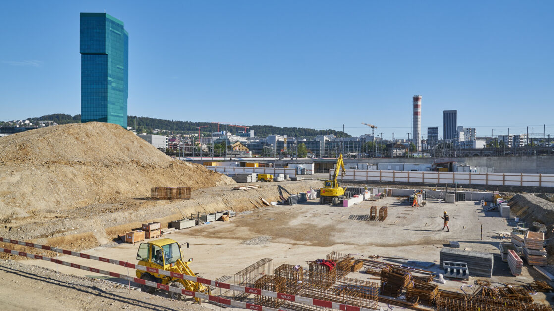 Schulhausprovisorium mit Sporthalle, Zürich