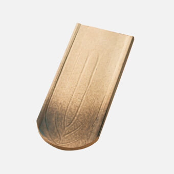 Dachziegel Casta Handstrich Flächenziegel rund gelb-alt Dachziegel Casta Handstrich Flächenziegel rund gelb-alt