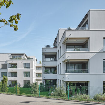 Porotherm Referenzobjekt Wohnüberbauung Dornenstrasse in Dietlikon