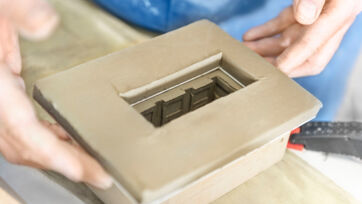 Fabrication des maquettes en argile Fabrication des maquettes en argile