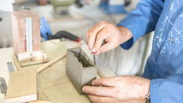 Fabrication des maquettes en argile Fabrication des maquettes en argile