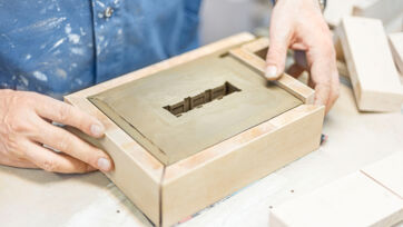 Fabrication des maquettes en argile Fabrication des maquettes en argile