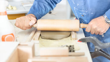 Fabrication des maquettes en argile Fabrication des maquettes en argile