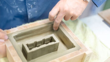 Fabrication des maquettes en argile Fabrication des maquettes en argile